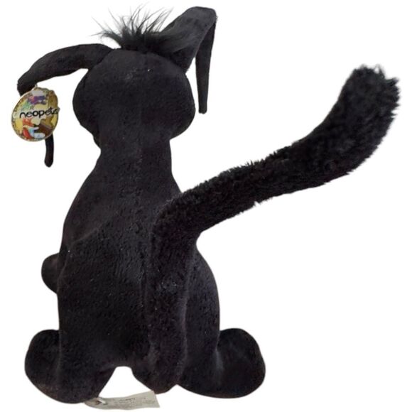 Neopets Black Shadow Gelert Plush Stuffed Animal Toy. - Picture 3 of 8